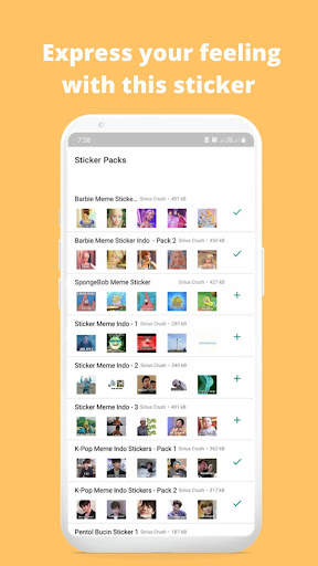 Sticker Meme Lucu Indo 2021 for WhatsApp screenshot 1