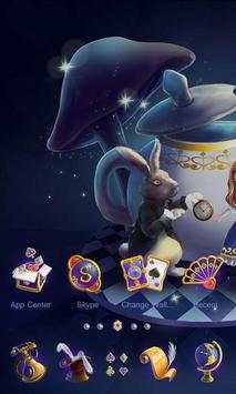 ALICE GO Launcher Theme screenshot 3