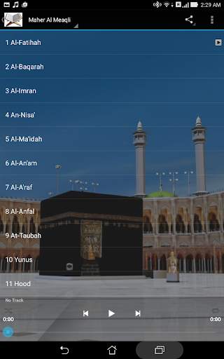 Complete Qur'An mP3 Player screenshot 7
