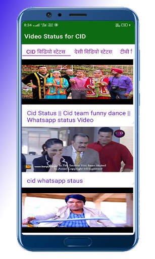 Video Status For CID - Cid Actor Wallpaper screenshot 2