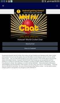 Howzat!! World Cricket Chat screenshot 5