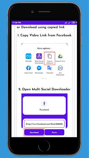 Multi Social Downloader - Video Downloader App screenshot 4