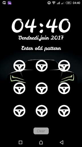 Cars Clock Lock Screen screenshot 2