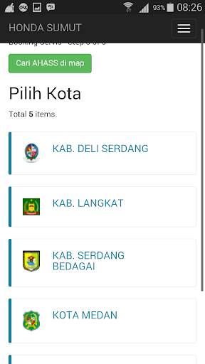 Honda Sumut screenshot 4
