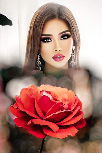 Lovely Flower Photo Frame screenshot 2