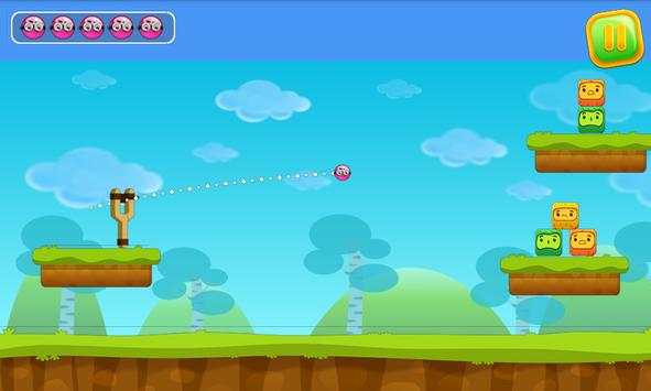 Angry Pink Balls स्क्रीनशॉट 4