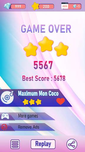 Michou Piano tiles screenshot 5