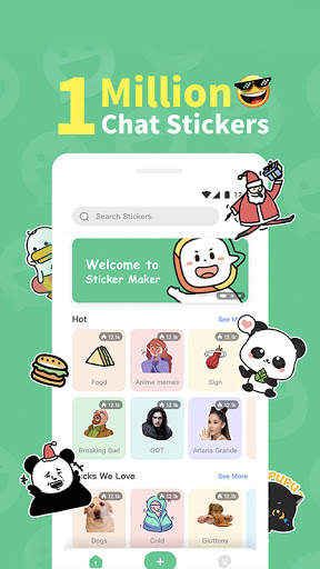 Sticker Maker- Stickers for WhatsApp screenshot 1