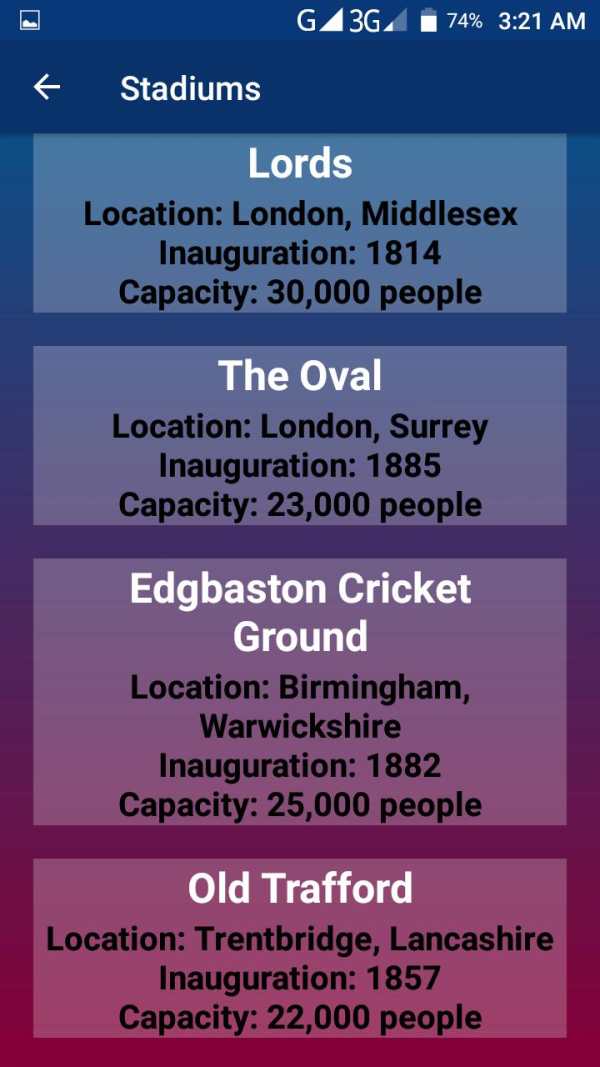 Cricket World Cup App 2019 screenshot 7