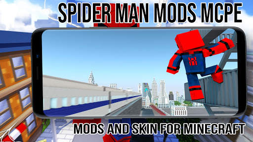 Spider Mod MCPE -  Spider Man Mod For Minecraft PE screenshot 6