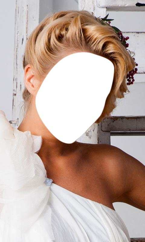 Bridal Hairstyle Photo Montage screenshot 7