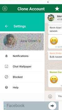 Clone Account For Whatsapp screenshot 5