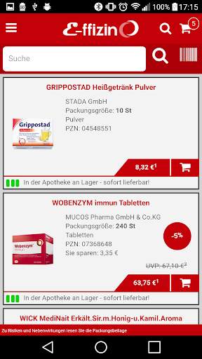 aFON Awinta Demo App screenshot 4