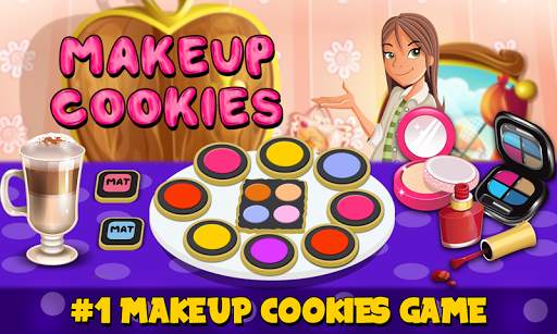 Princess Makeup Cookies maker! Girls Cooking Game screenshot 1