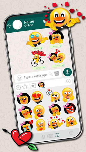 Forever In Love Emoji Stickers screenshot 2