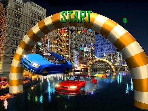 Water Surfing Car Racing Stunt screenshot 14