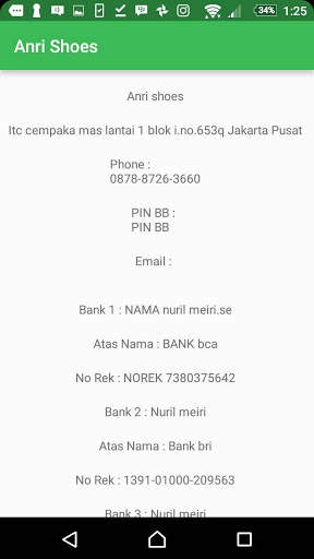 Anri Shoes Tanah Abang screenshot 4
