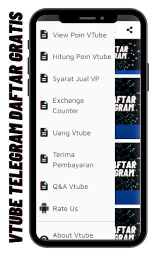 Tips Vtube Terbaru Telegram Cara Cepat Daftar screenshot 5