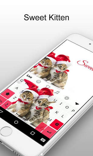 Kitten  Live KeyboardTheme screenshot 4