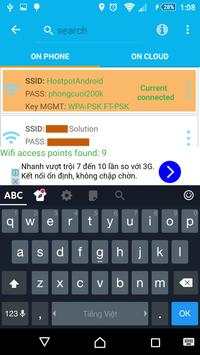 Storage Wifi Password screenshot 2
