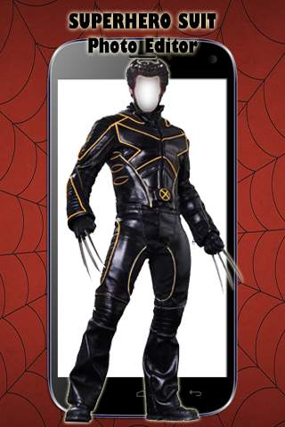 Superhero Suit Photo Editor screenshot 4