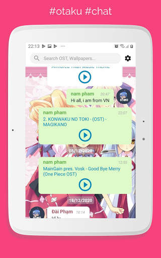 Anime Music - Mix, OST, Otaku Chat and Wallpapers screenshot 18