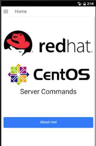 RedHat CentOS Command Line screenshot 1