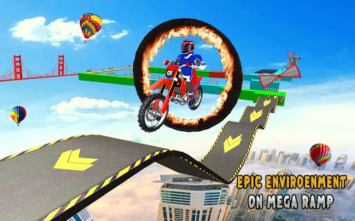 Ramp Bike Impossible Racing Game screenshot 5