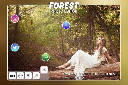 Forest Photo Editor screenshot 5