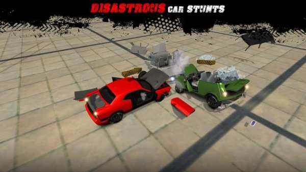Extreme Car Stunts Classic : Demolition Wreckfast screenshot 1