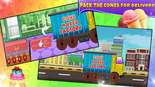 Cone Maker Factory: Dessert Biscuit Cooking Game screenshot 3