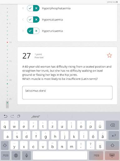 Measured Examinator screenshot 3