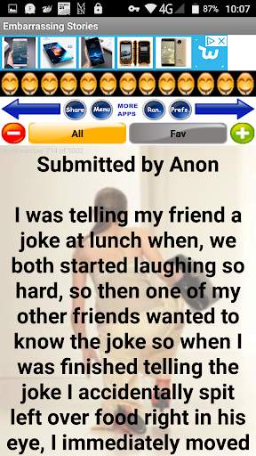Embarrassing Stories screenshot 2
