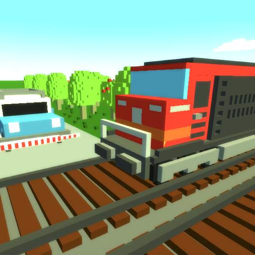 Railroad crossing - Train cras 1.3