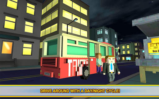 City Bus Simulator Craft 2017 screenshot 3