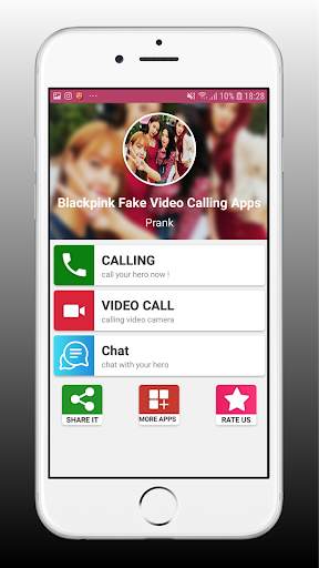 Blackpink Call You - Fake Video Call Black Pink screenshot 2
