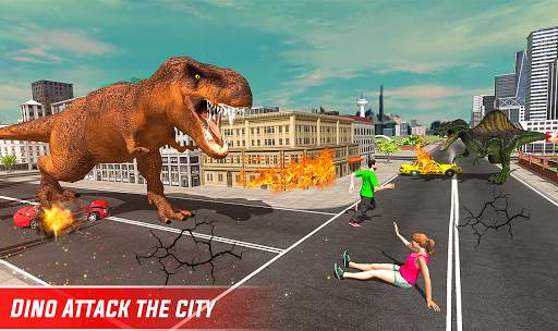 Monster Dino Vs King Kong-City Rampage Simulator screenshot 7