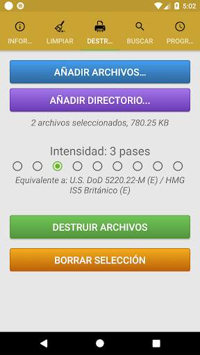 Andro Shredder screenshot 4