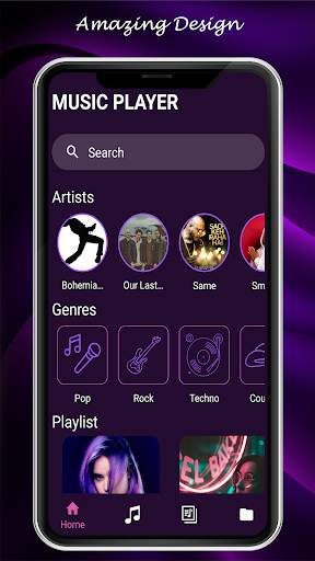Music Player 2021 - Audio Player screenshot 2