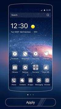 Galaxy Theme Universe screenshot 1