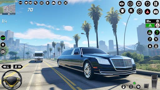 Limousine Taxi Driving Game screenshot 20