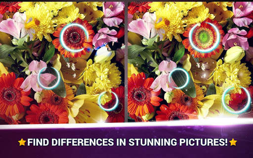 Find the Difference Flowers – Spot the Differences screenshot 1