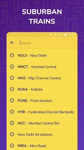 Kolkata Sub & local train time screenshot 8