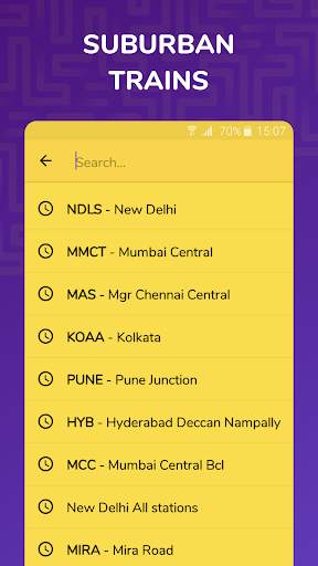 Kolkata Sub & local train time screenshot 8