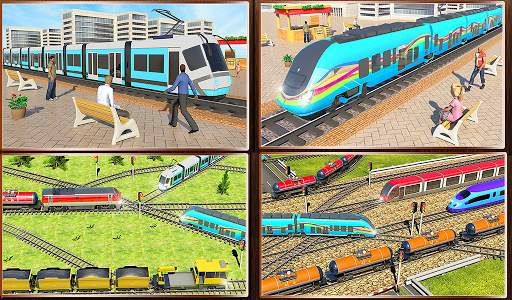Indian Train City 2019 – Oil Trains Game Driving screenshot 8