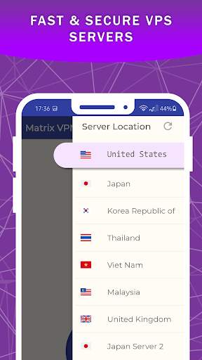 Matrix VPN – Unlimited, Secure, Free VPN Proxy screenshot 2