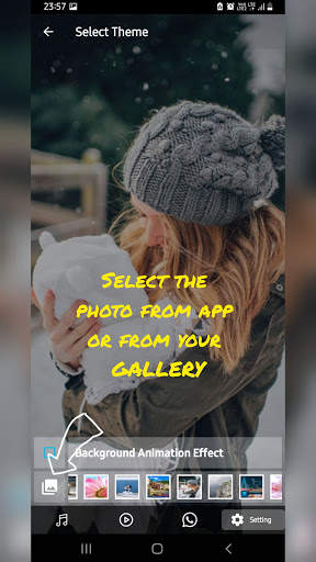 Photo Music player -With WhatsApp status saver screenshot 3