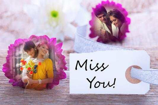 Miss you Photo Frame screenshot 4