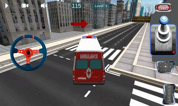 Car Parking Ambulance screenshot 5