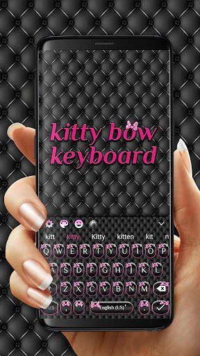 Cute Bow Keyboard theme screenshot 1